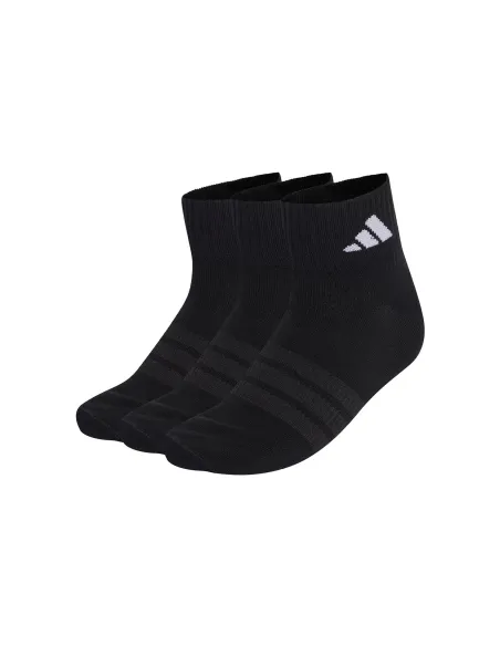 Pack De 3 Chausettes Adidas Essential Ankle Noir | Ofertas De Padel