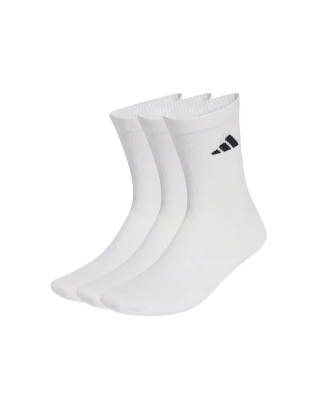 Pack 3 Calzini Adidas Essential Crew Bianco |Padel offers