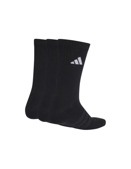Pack 3 Calcetines Adidas Essential Crew Negro | Ofertas de pádel