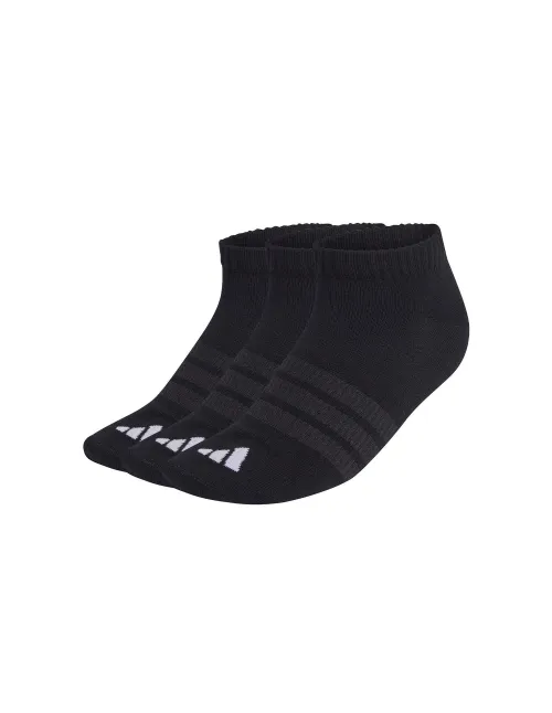 Pack De 3 Chausettes Adidas Essential Low Noir | Ofertas De Padel