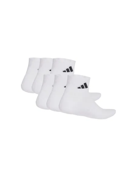 Pack 6 Socken Adidas Essential Ankle Weiß | Ofertas De Padel