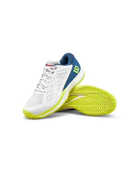 Wilson Rush Pro Ace Branco/Azul Junior Wrs339570 | Ofertas de padel