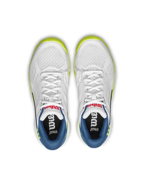 Wilson Rush Pro Ace Weiß/Blau Junior | Ofertas De Padel