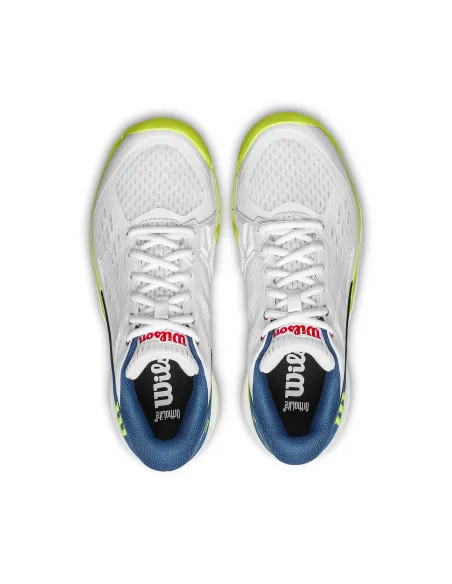 Wilson Rush Pro Ace Blanc/Bleu Junior | Ofertas De Padel