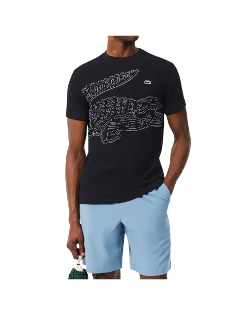 Camiseta Estampada Lacoste Th6682 | Ofertas de pádel