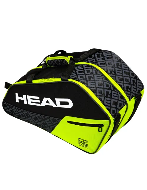 Saco De Padel Head Core Padel Combi Preto E Amarelo | Ofertas de padel