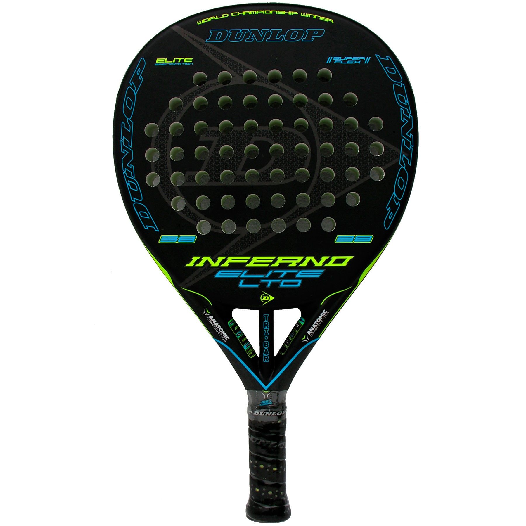 Dunlop Inferno Elite Ltd Amarillo Azul, Negro