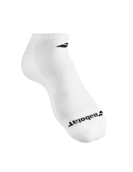 Pack 3 Pares Meias Babolat Invisível Branco | Ofertas de padel