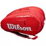 Wilson Super Tour Bag RD Padel Bag 2020 | Foderi e borse racchette padel Wilson | Wilson 