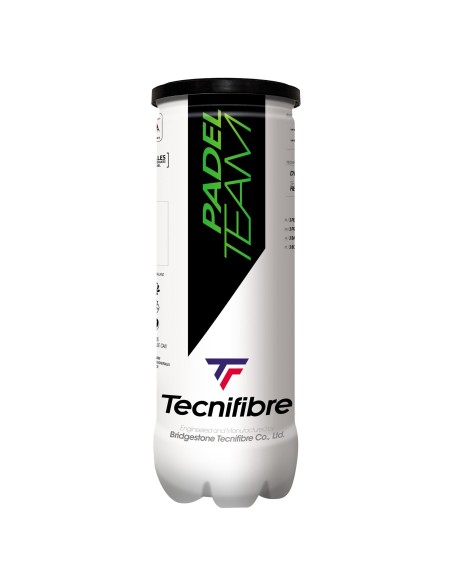 Bote 3 pelotas Tecnifibre Padel Team | Ofertas de pádel