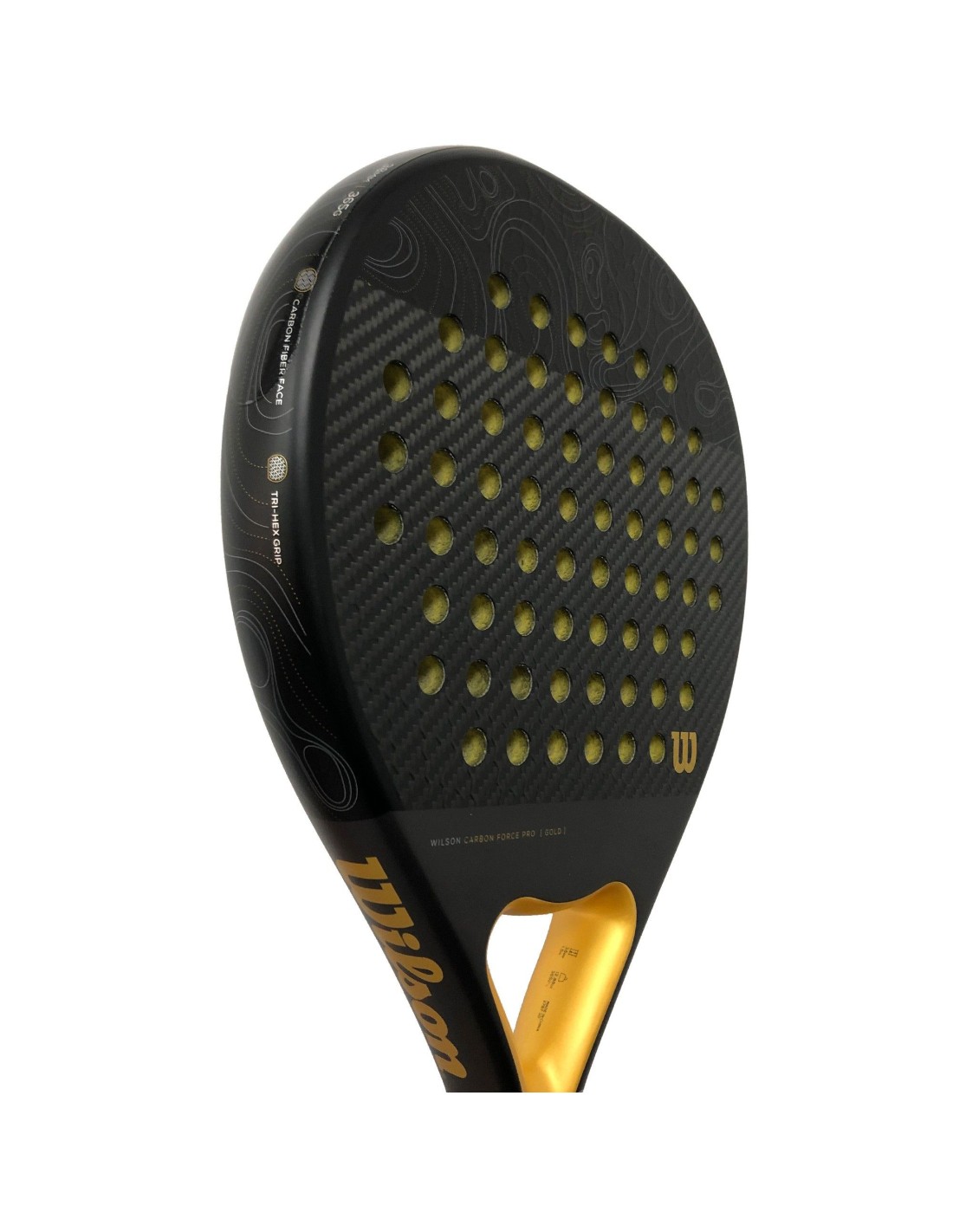 sonrojo Ordenador portátil Medicina Forense Wilson Carbon Force Pro Gold LTD | Ofertas De Pádel