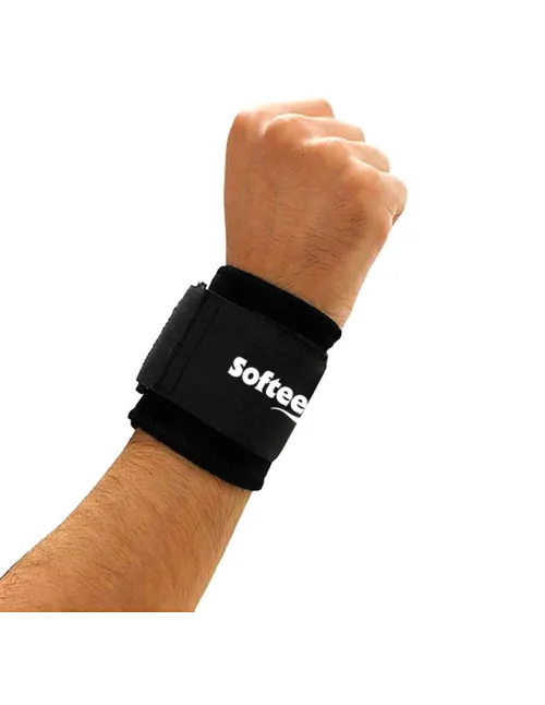 Polsino In Neoprene Softee Nero |Padel offers