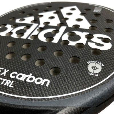 Pala Adidas Essex Carbon Control Black / White | De