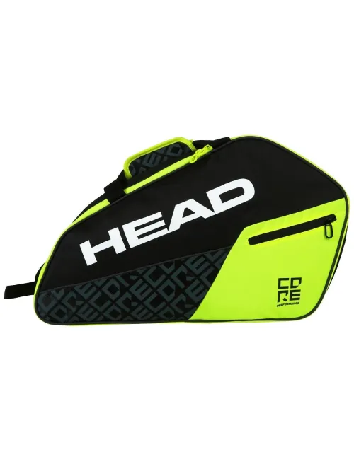Saco De Padel Head Core Padel Combi Preto E Amarelo | Ofertas de padel