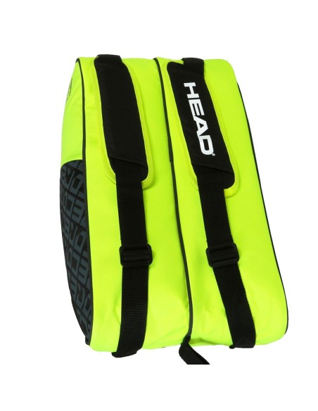Black And Yellow Head Core Padel Combi Padel Bag | Ofertas de padel