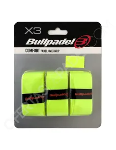 3 Bullpadel Gb-1200 Overgrips In Neongelb