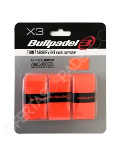 Blister de 3 Overgrips BullPadel GB-1705 SensoGrip Microperfurado