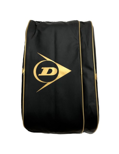 Black And Gold Dunlop Tour Intro Padel Bag | Ofertas de padel