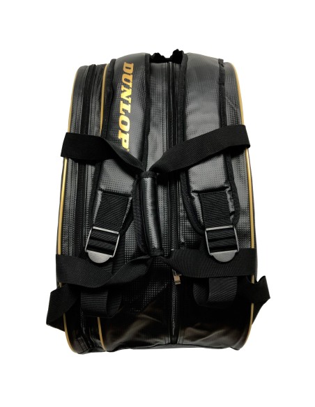 Black And Gold Dunlop Tour Intro Padel Bag | Ofertas de padel