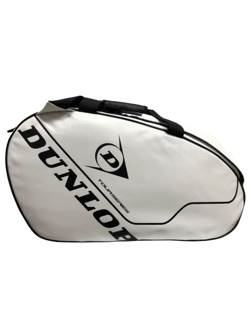 Saco De Padel Dunlop Tour Intro Lt Branco E Preto | Ofertas de padel