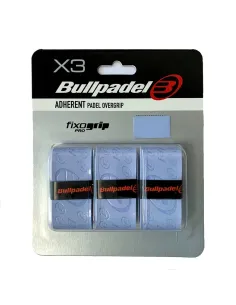 Blister of 3 Overgrips BullPadel Fixogrip Pro Blue GB - 1202