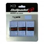 Blister de 3 Overgrips BullPadel Fixogrip Pro Azul GB - 1202 | Packs / Blister de overgrips | Bullpadel 