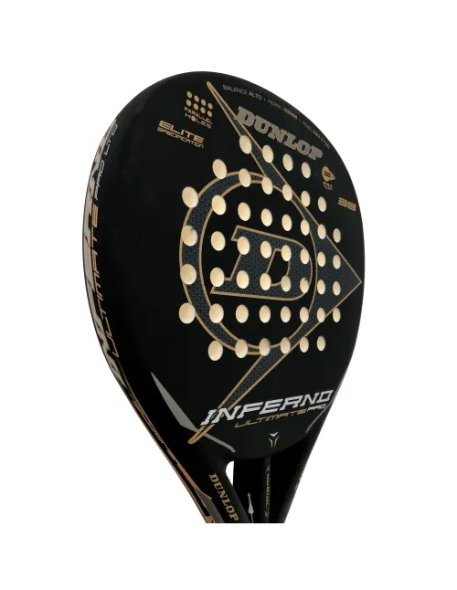 Dunlop Inferno Ultimate Pro Nero / Gold |Padel offers