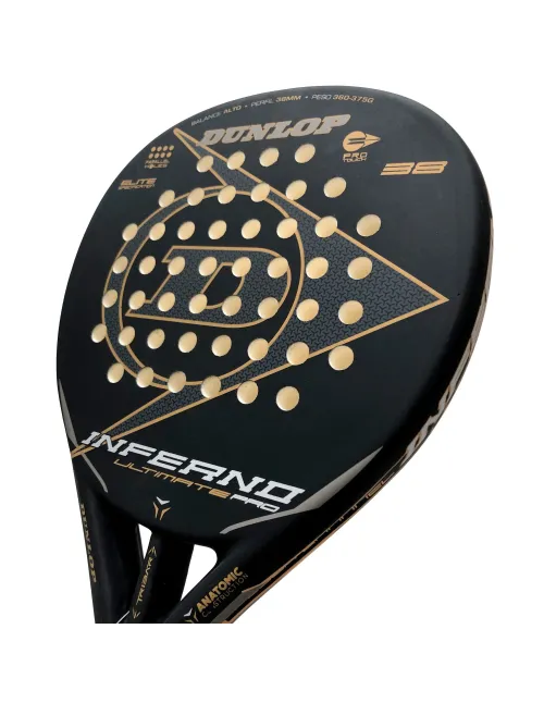 Dunlop Inferno Ultimate Pro Nero / Gold | Ofertas de padel