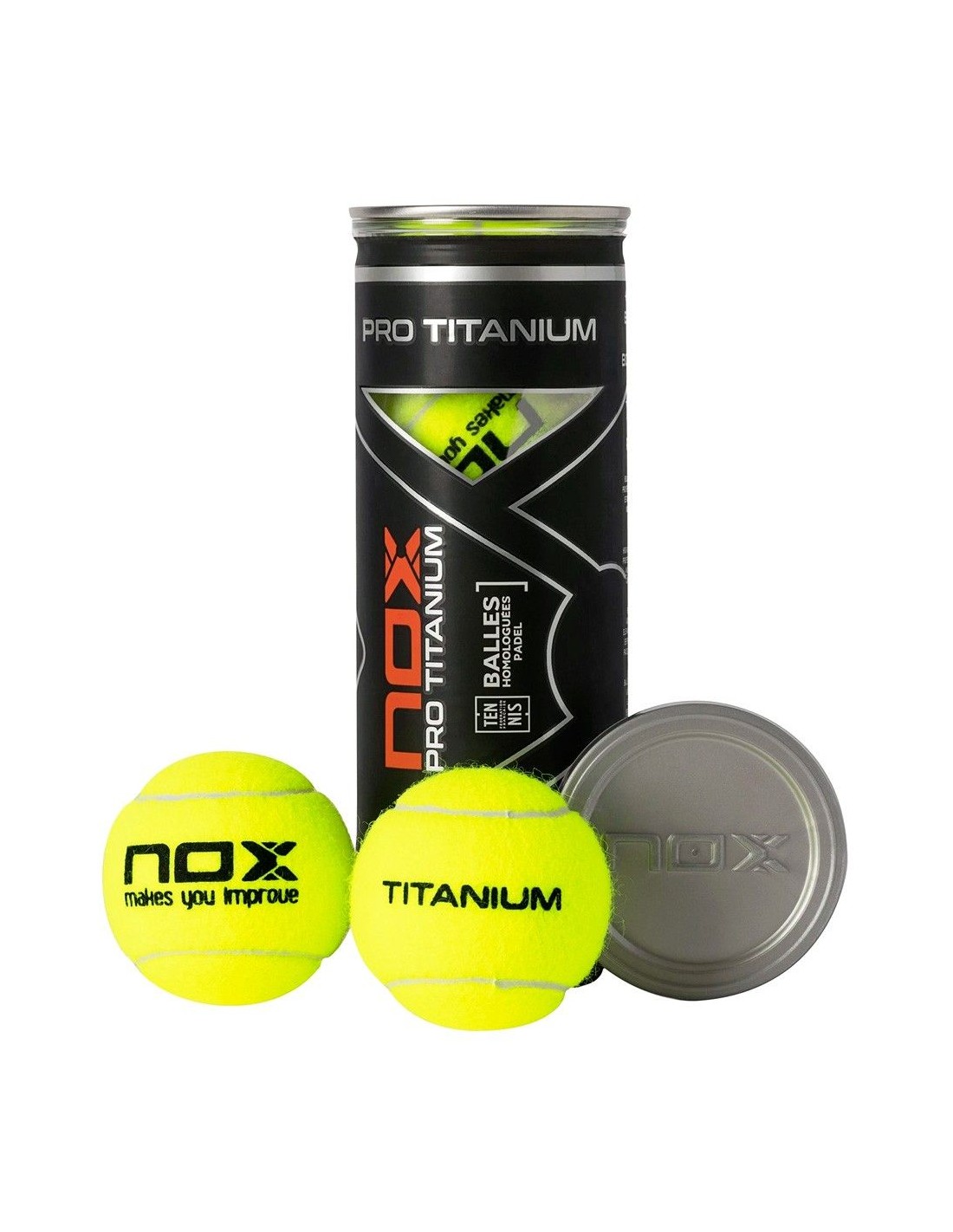 Bote 3 Pelotas Tecnifibre Padel Team