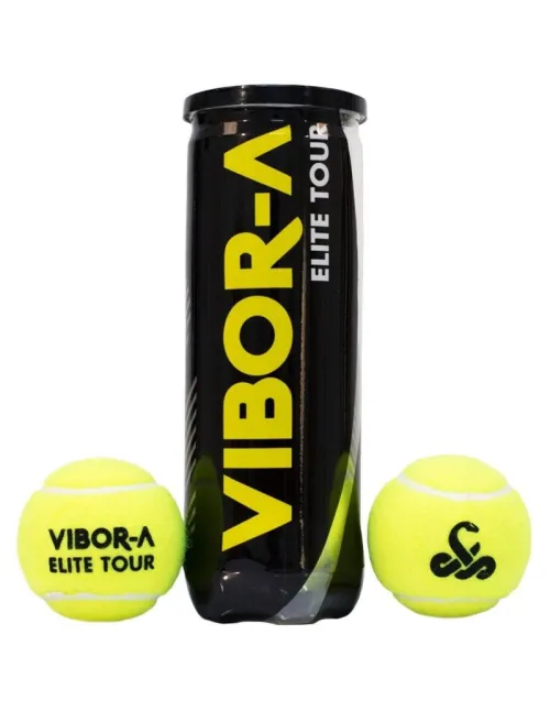 Bote 3 pelotas de pádel Vibora Elite Tour | Ofertas de pádel