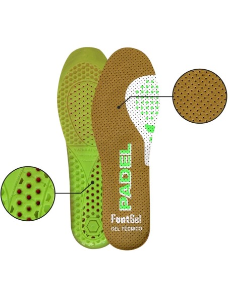 Insoles Footgel Padel | Ofertas de padel