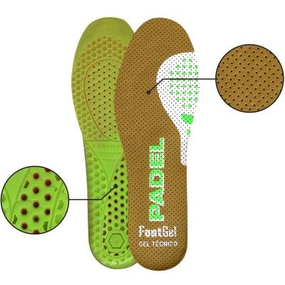 Plantillas Footgel Padel