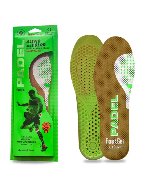 Plantillas Footgel Padel | Insoles and protectors | Footgel 