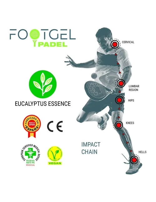 Insoles Footgel Padel | Ofertas de padel