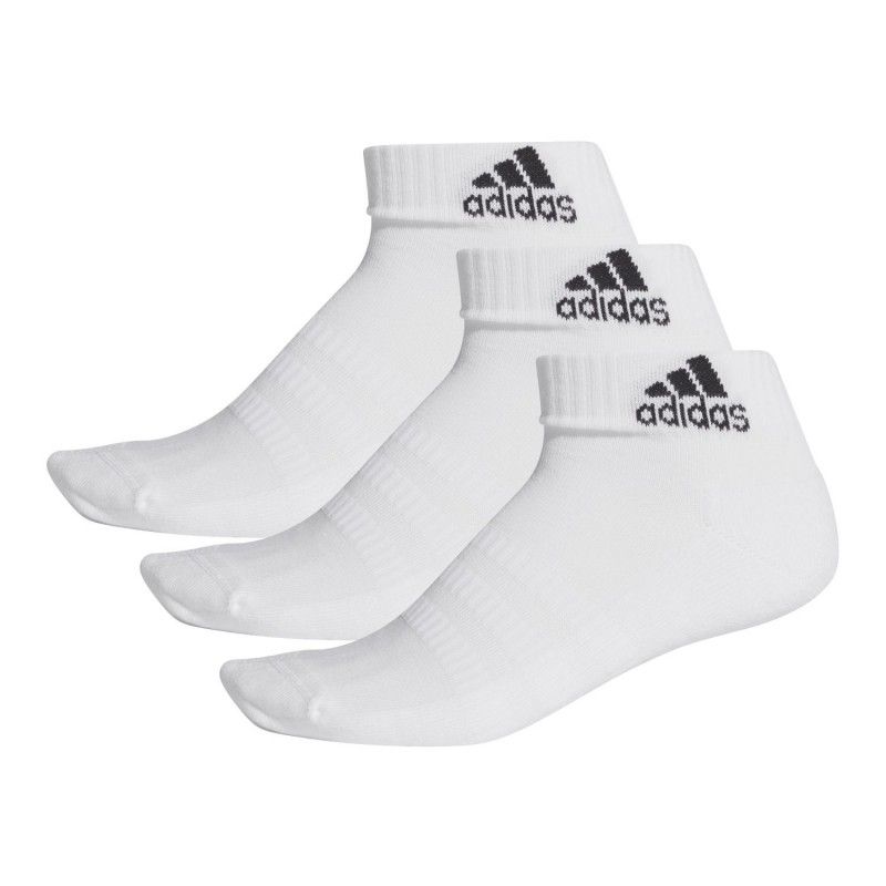 Adidas Cush ANK 3PP White Socks | Unisex Socks | Adidas 