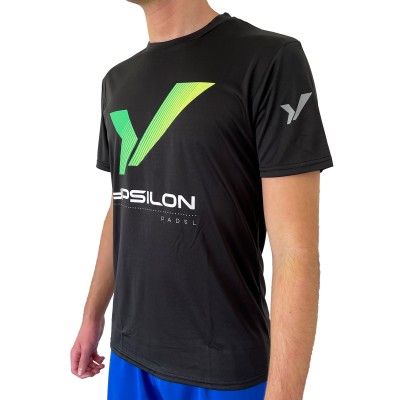 Camiseta Ypsilon Padel Black / Green