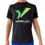 T-Shirt Ypsilon Padel Black / Green | Men's T-shirt | Ypsilon Padel 