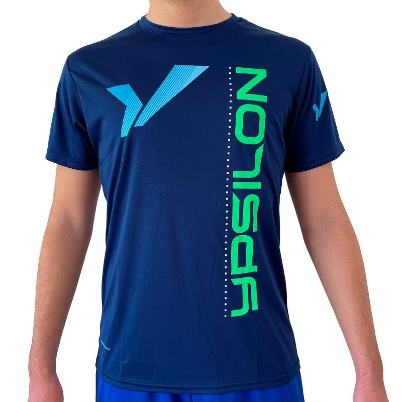 T-Shirt Ypsilon Padel Navy / Green ODP | Homem de t-shirt | Ypsilon Padel 