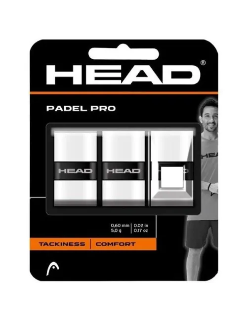 Blister of 3 Overgrips Head Padel Pro | Packs / Blister of overgrips | Head 