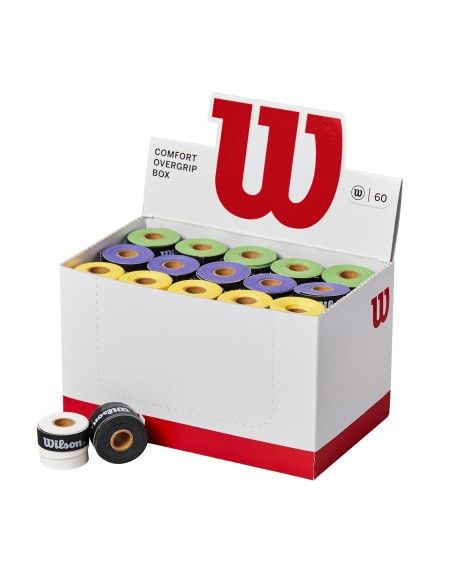 Box of 60 Overgrips Wilson Color | Ofertas de padel