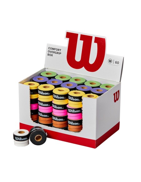 Box of 60 Overgrips Wilson Color | Ofertas de padel