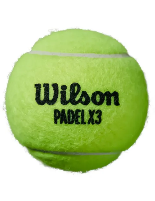 Cajón de 24 botes de pelotas Wilson Padel x3 Speed Ball | Ofertas de pádel