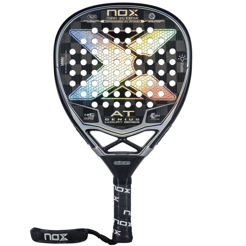 Pala Pádel Nox At10 Luxury Genius Arena By Agustin Tapia 2022 Gris