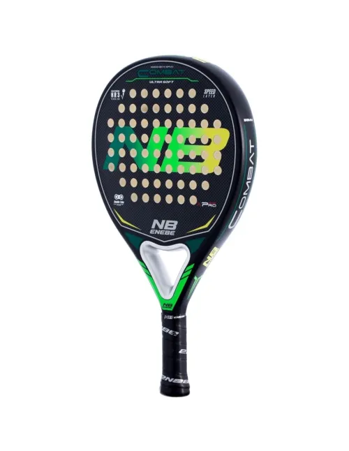 Pala Enebe Combat Ultra Soft Verde - Amarillo | Ofertas de pádel