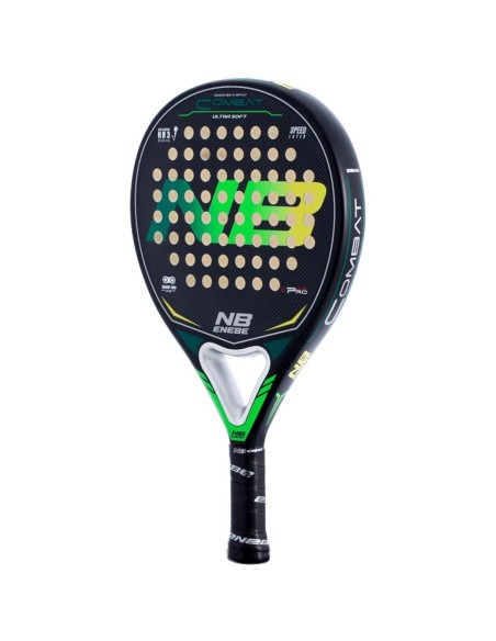 Pala Enebe Combat Ultra Soft Verde - Amarillo | Ofertas de pádel