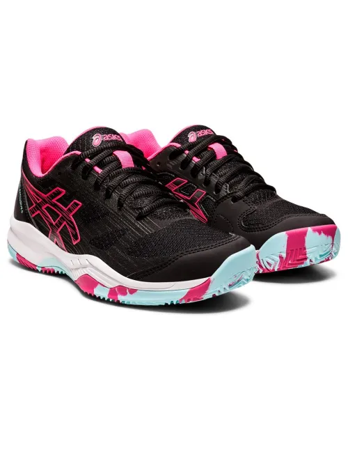 Asics Gel Padel Exclusive 6 Negro Rosa Mujer 1042A143003 | Ofertas de pádel