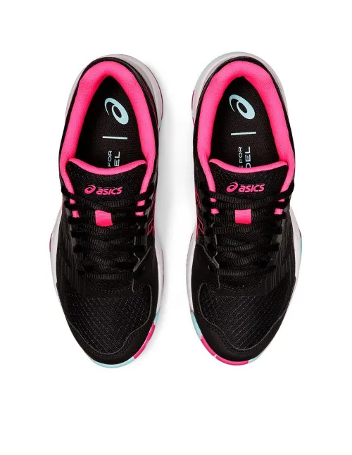 Asics Gel Padel Exclusive 6 Negro Rosa Mujer 1042A143003 | Ofertas de pádel