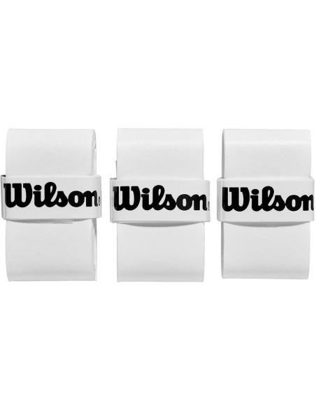 Wilson Blister de 3 Overgrips Pro Branco | Ofertas de padel