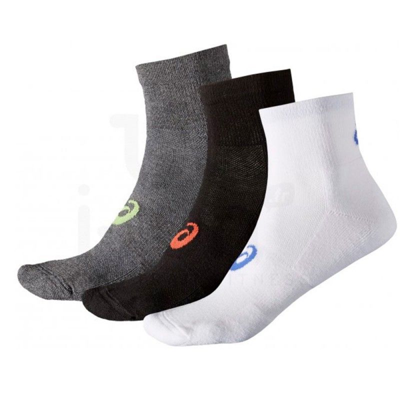 Pack 3 pares de calcetines Asics Quarter Sock 128065