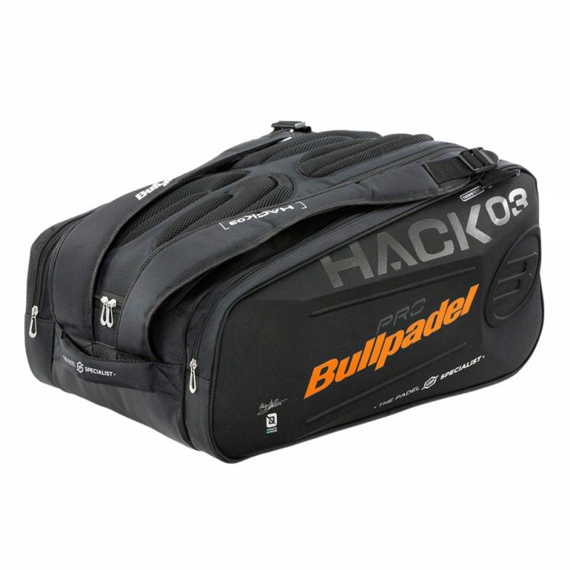 Bullpadel Hack BPP-22012 Black | Foderi e borse racchette padel Bullpadel | Bullpadel 